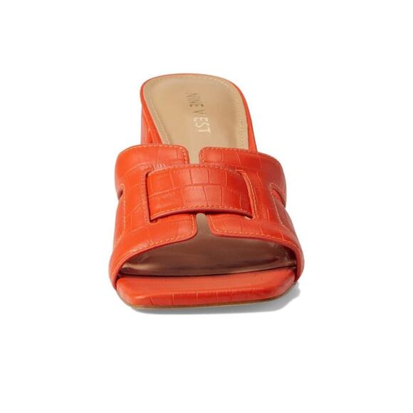 Nine West Shoes - Nine West Womens Kindee in Orange Croc size 5.5M